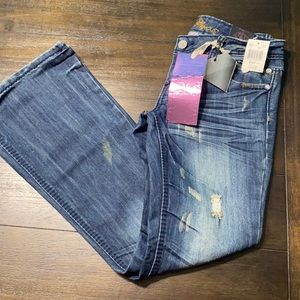 Almost Famous flare Jeans NWT size 11